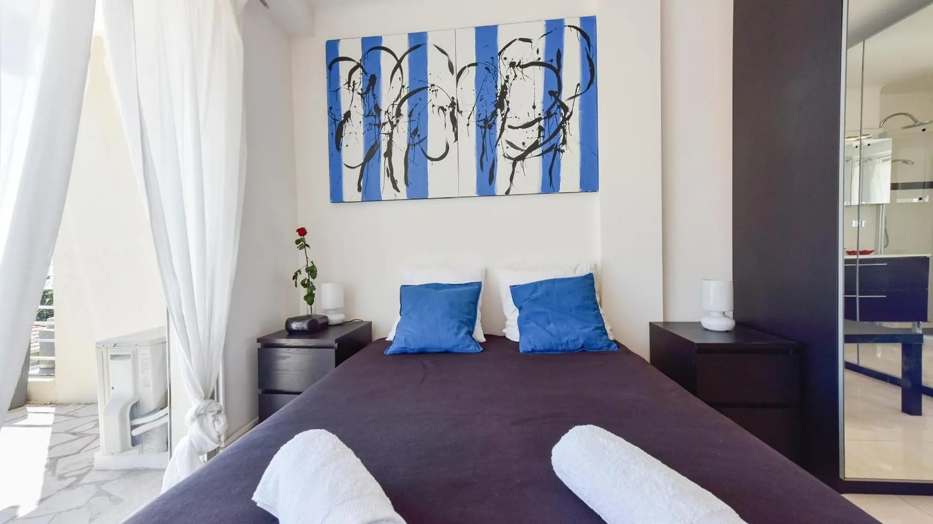 Cozy Top-Floor 2-Br Apartment Terrace And Sea View Cannes 0*,  France